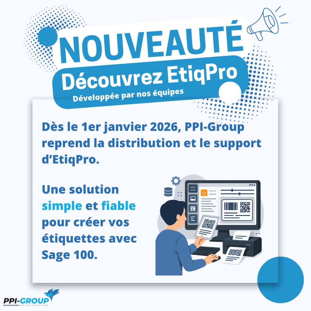 Logiciel conception d'étiquettes intégrée à Sage 100